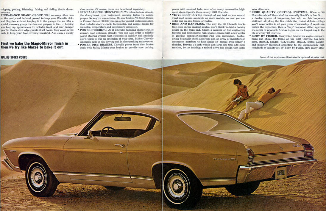 1969 Chev Chevelle Brochure Page 1
